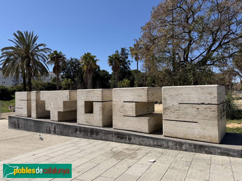 Sitges - Escultura <i>Sitges</i>