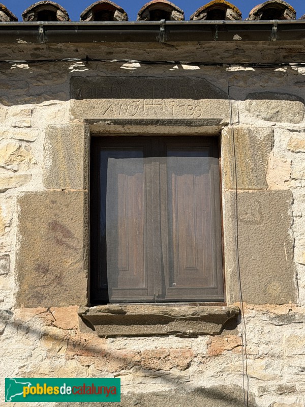 Tavertet - Carrer de Dalt. Cal Curriu