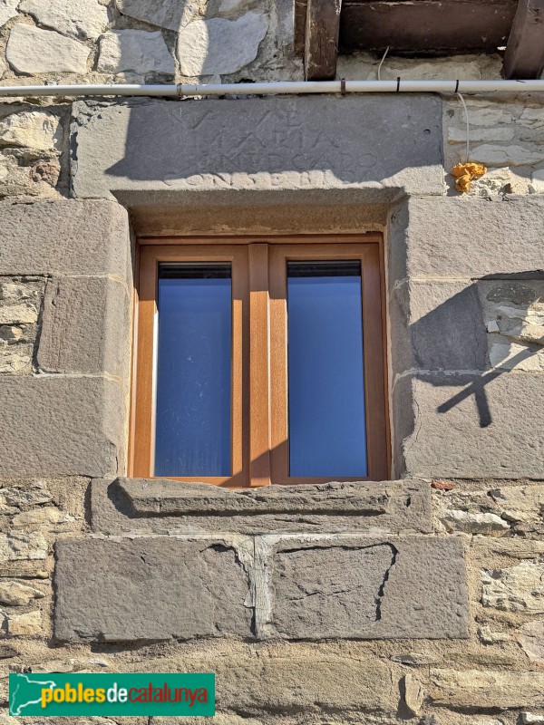 Tavertet - Carrer de Dalt. Cal Cisteller