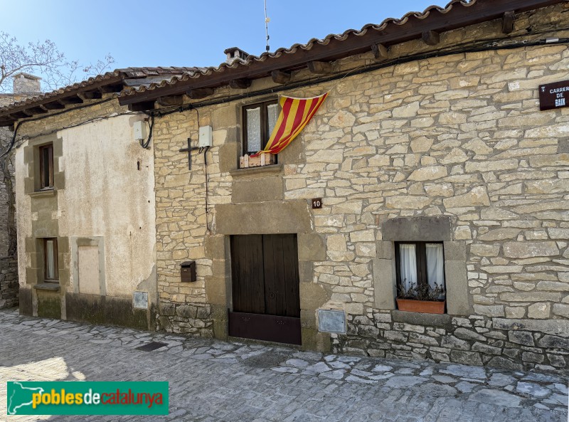 Tavertet - Carrer de Baix. Cal Sabater