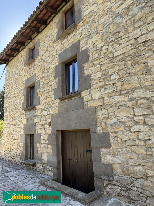 Tavertet - Carrer de Baix. Can Serra