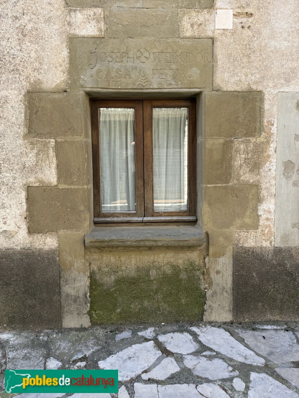 Tavertet - Carrer de Baix. Can Vilar