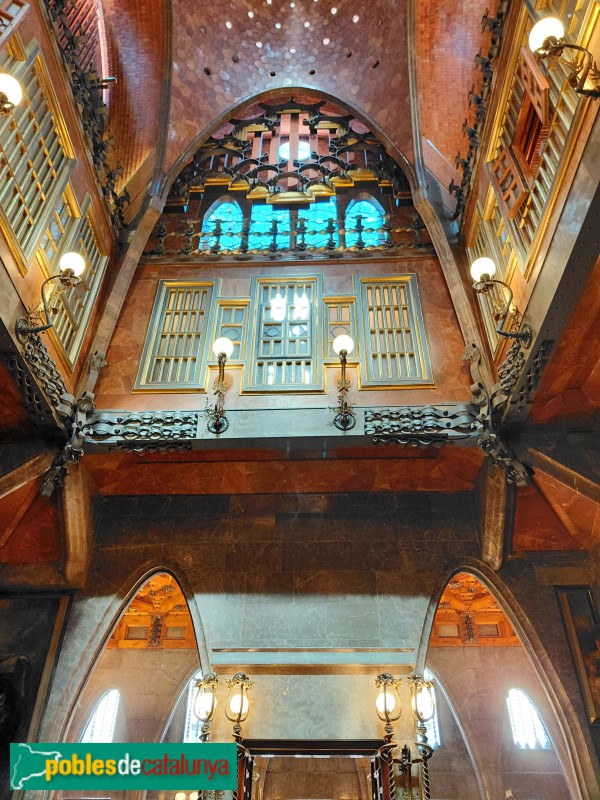 Barcelona - Palau Güell. Cúpula