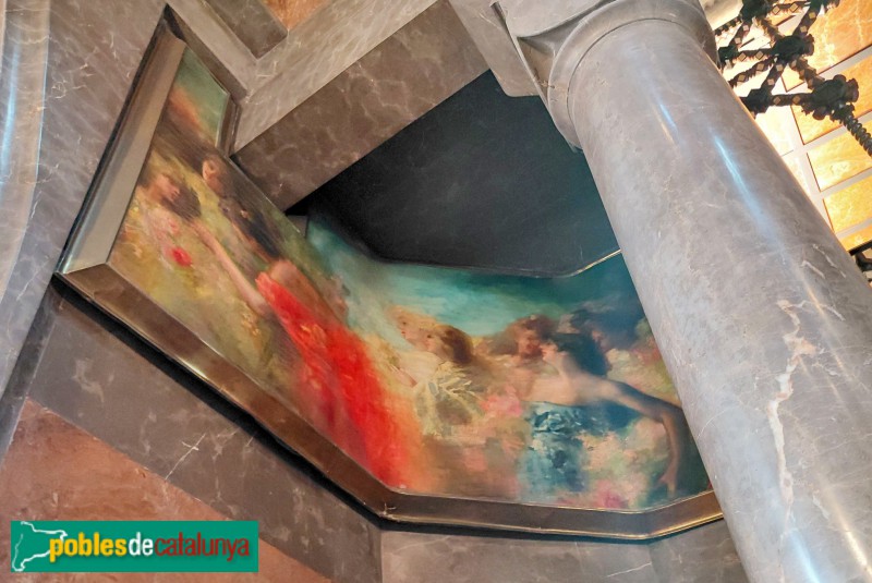 Barcelona - Palau Güell. <i>Festa</i> -Aleix Clapés-