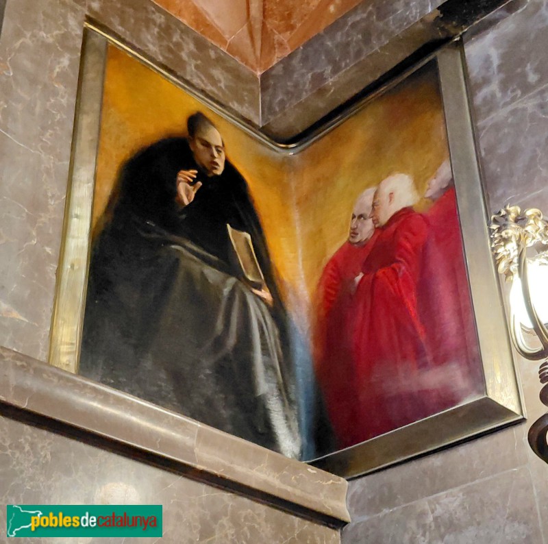 Barcelona - Palau Güell. <i>Jaume Balmes</i> -Aleix Clapés-