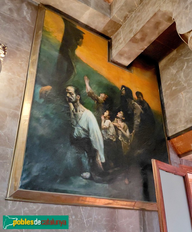 Barcelona - Palau Güell. <i>Pregària</i> -Aleix Clapés-