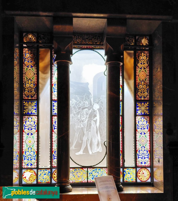 Barcelona - Palau Güell. Sala de confiança