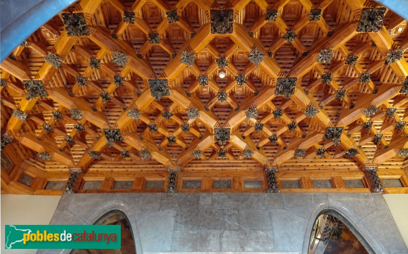 Barcelona - Palau Güell. Sala dels passos perduts