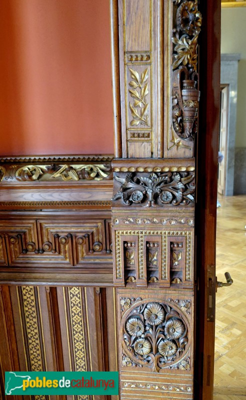 Barcelona - Palau Güell. Sala dels passos perduts