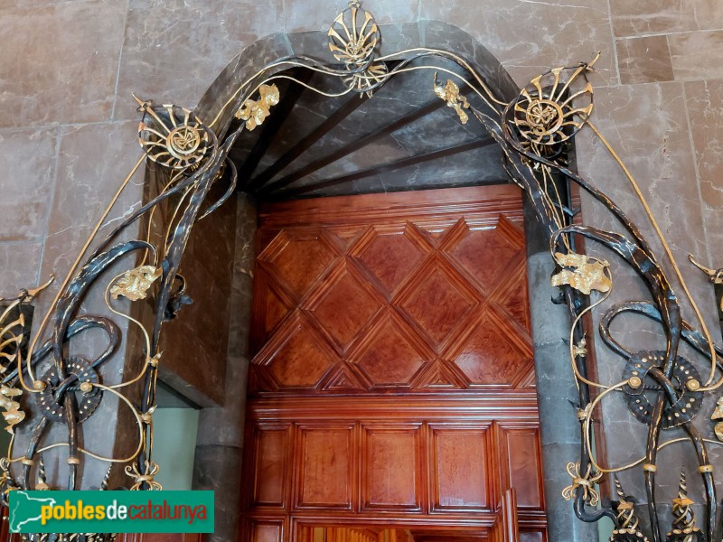 Barcelona - Palau Güell. Dormitoris
