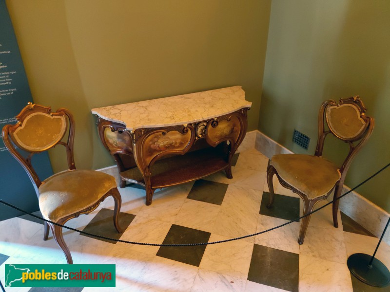 Barcelona - Palau Güell. Dormitoris