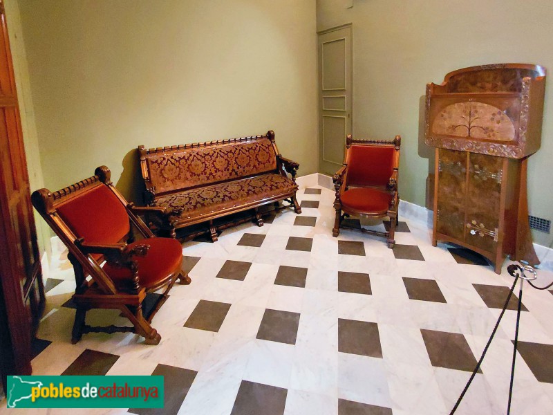 Barcelona - Palau Güell. Dormitoris