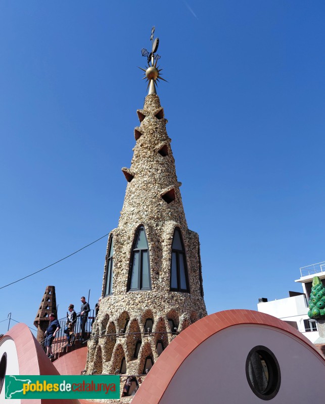 Barcelona - Palau Güell. Cúpula