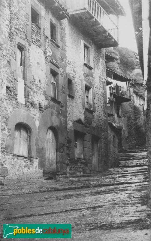 Rupit - Carrer del Fossar