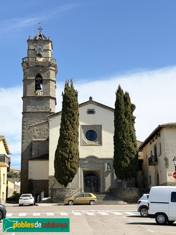 L'Esquirol - Església de Santa Maria (Foto: Albert Esteves, 2026) L'Esquirol - Església de Santa Maria