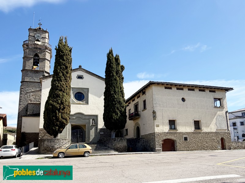 L'Esquirol - Església de Santa Maria (Foto: Albert Esteves, 2026) L'Esquirol - Església de Santa Maria