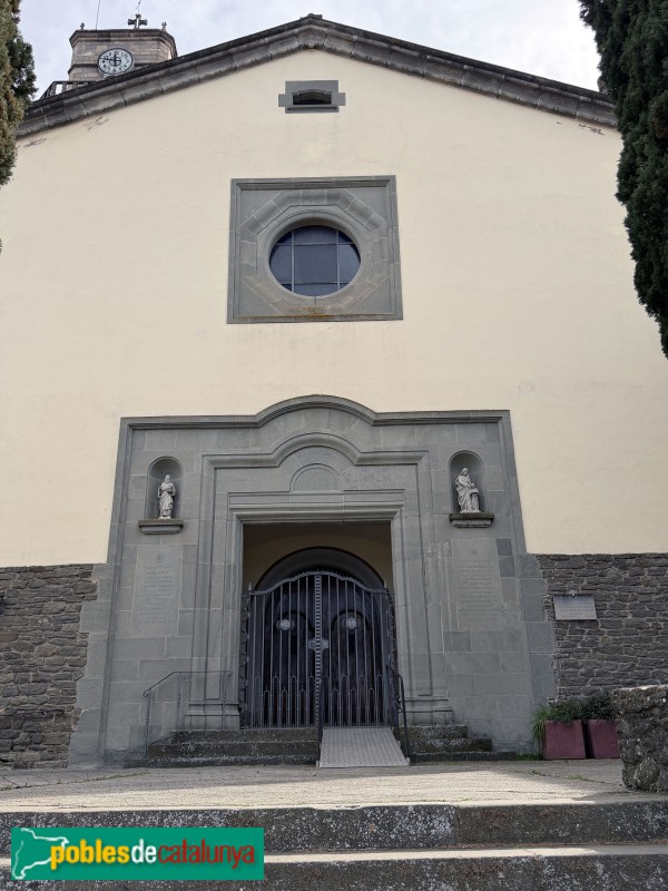 L'Esquirol - Església de Santa Maria (Foto: Albert Esteves, 2026) L'Esquirol - Església de Santa Maria