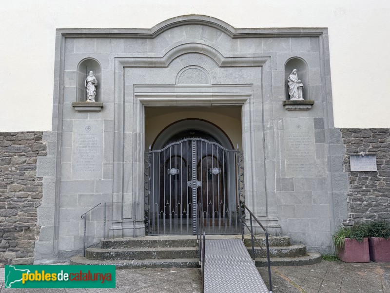 L'Esquirol - Església de Santa Maria (Foto: Albert Esteves, 2026) L'Esquirol - Església de Santa Maria