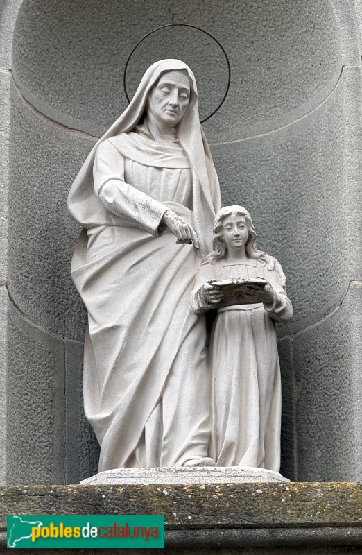 L'Esquirol - Església de Santa Maria (Foto: Albert Esteves, 2026) L'Esquirol - Església de Santa Maria