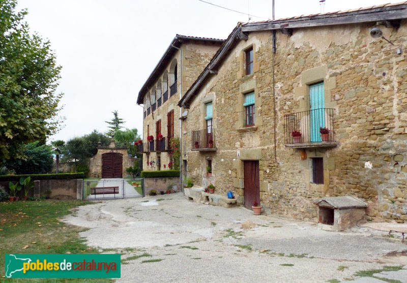 Folgueroles - La Sala. Casa dels masovers