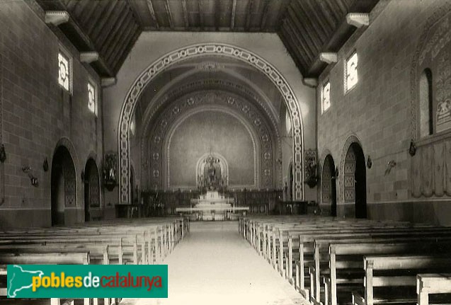 L'Esquirol - Església de Santa Maria. Interior (Foto: Albert Esteves, 2026) L'Esquirol - Església de Santa Maria. Interior