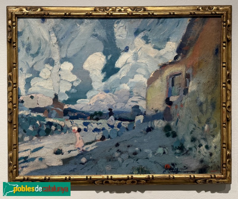 Reus - Museu d'Art i Història de Reus. <i>Paisatge de Maspujols</i> (Joaquim Mir, 1907-1910)