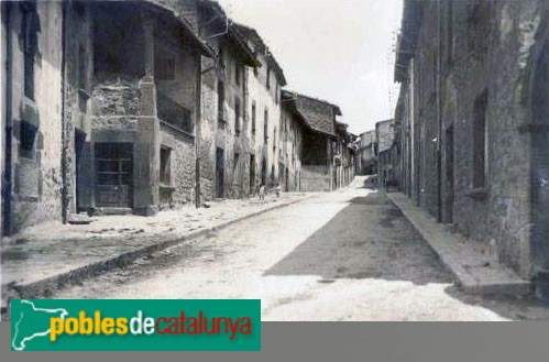 L'Esquirol - Carrer Nou. Postal antiga L'Esquirol - Carrer Nou. Postal antiga
