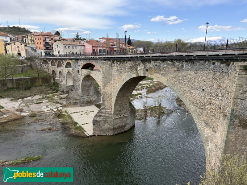 Roda de Ter - Pont Vell (Foto: Albert Esteves, 2026) Roda de Ter - Pont Vell