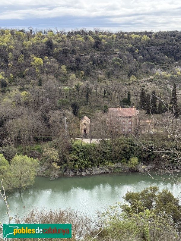 Les Masies de Roda - Colònia Salou-Baurier. Capella i Vil·la Antonina (Foto: Albert Esteves, 2026) Les Masies de Roda - Colònia Salou-Baurier. Capella i Vil·la Antonina