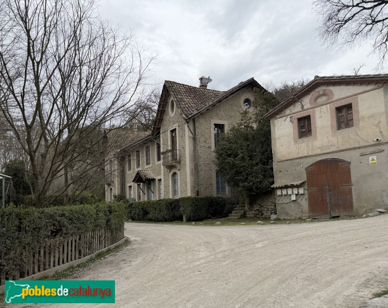 Les Masies de Roda - Colònia Salou-Baurier. Casa del guarda (Foto: Albert Esteves, 2026) Les Masies de Roda - Colònia Salou-Baurier. Casa del guarda