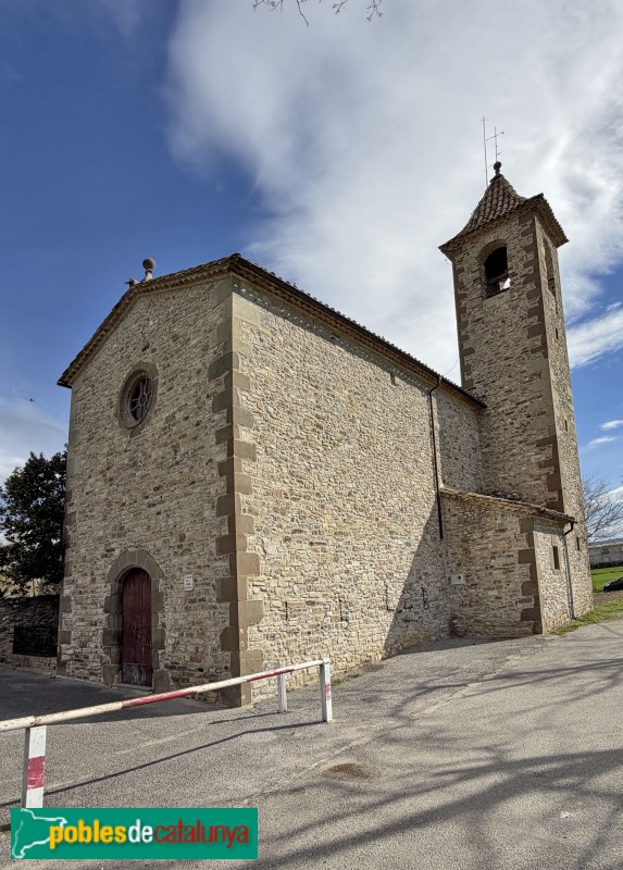 Les Masies de Roda - Església de Sant Miquel de la Guàrdia (Foto: Albert Esteves, 2026) Les Masies de Roda - Església de Sant Miquel de la Guàrdia