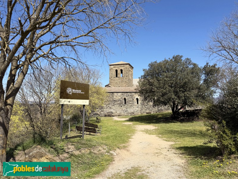 Les Masies de Roda - Monestir de Sant Pere de Casserres (Foto: Albert Esteves, 2026) Les Masies de Roda - Monestir de Sant Pere de Casserres