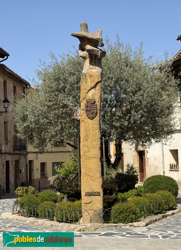 Taradell - Escultura <i>Exaltació a la Vida i a la Pau</i> (Foto: Albert Esteves, 2026) Taradell - Escultura <i>Exaltació a la Vida i a la Pau</i>