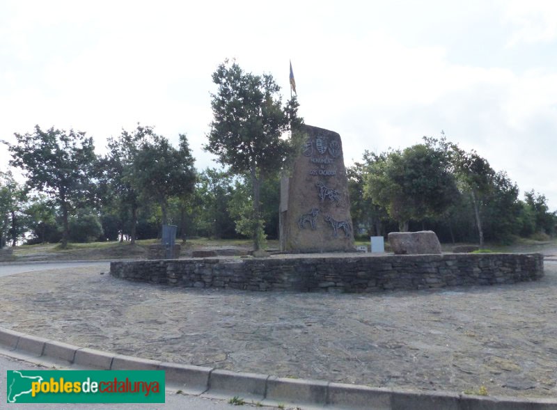 Taradell - Monument al gos caçador. Gossos (Foto: Graciel·la Vidal, 2017) Taradell - Monument al gos caçador. Gossos