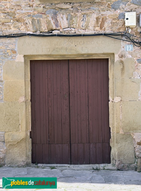 Taradell - Casa de la plaça Gili (Foto: Albert Esteves, 2026) Taradell - Casa de la plaça Gili