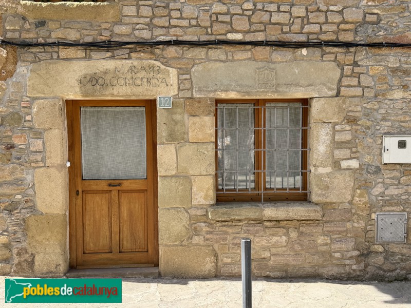 Taradell - Casa de la plaça Gili (Foto: Albert Esteves, 2026) Taradell - Casa de la plaça Gili