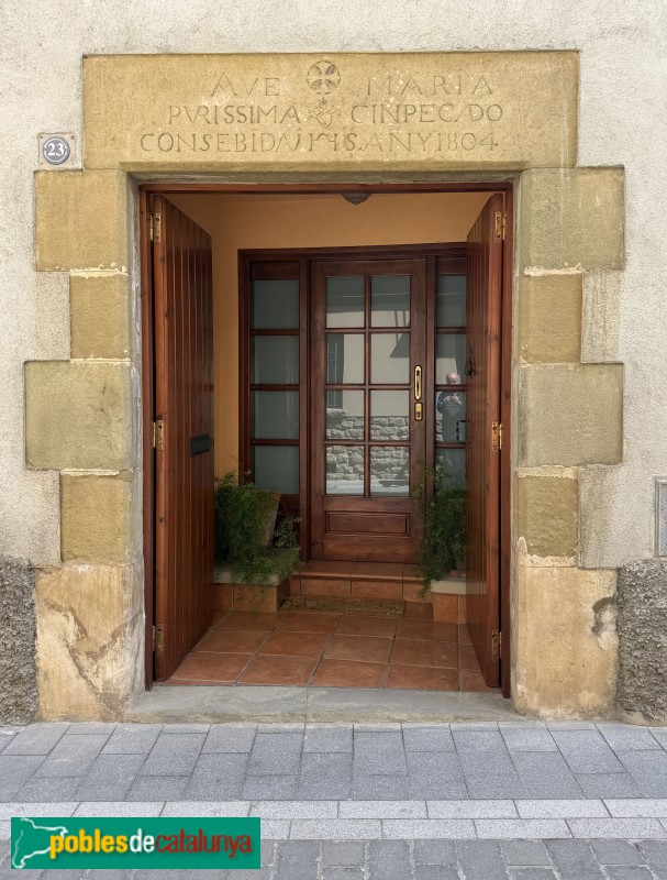 Taradell - Carrer de la Vila (Foto: Albert Esteves, 2026) Taradell - Carrer de la Vila