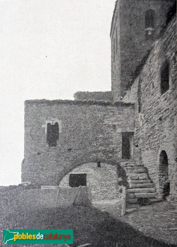 Les Masies de Roda - Monestir de Sant Pere de Casserres (Foto: Juli Vintró -Geografia General de Catalunya, inicis segle XX) Les Masies de Roda - Monestir de Sant Pere de Casserres