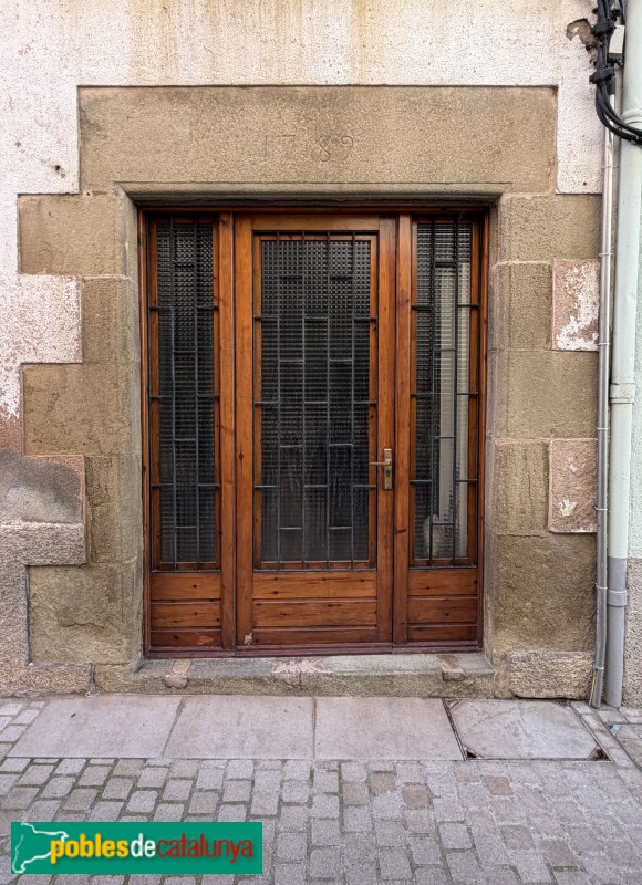 Sant Julià de Vilatorta - Carrer Rector Roca (Foto: Albert Esteves, 2026) Sant Julià de Vilatorta - Carrer Rector Roca