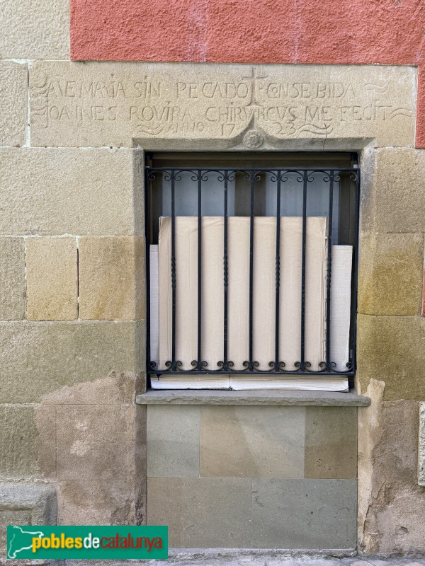 Sant Julià de Vilatorta - Carrer Rector Roca (Foto: Albert Esteves, 2026) Sant Julià de Vilatorta - Carrer Rector Roca