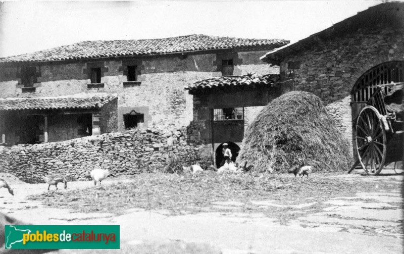 Sant Julià de Vilatorta - L'Albereda (Foto: Roser Matheu -Arxiu Fotogràfic Centre Excursionista de Catalunya-, 1917) Sant Julià de Vilatorta - L'Albereda