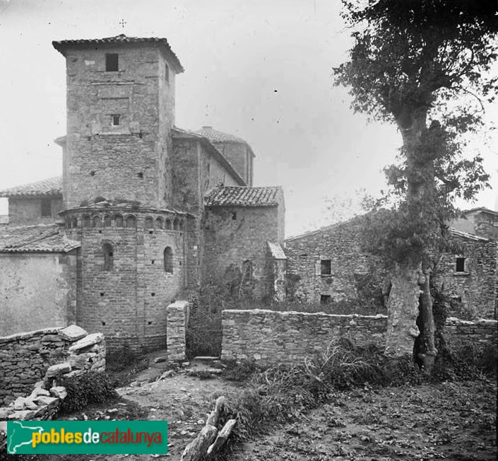 Sant Julià de Vilatorta - Església de Santa Maria de Vilalleons (Foto: Josep Salvany -Fons Salvany. Biblioteca de Catalunya-, 1917) Sant Julià de Vilatorta - Església de Santa Maria de Vilalleons