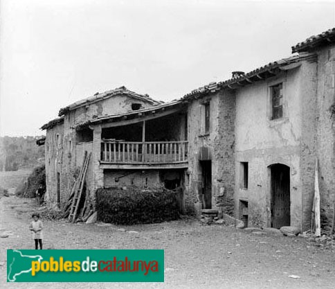 Sant Julià de Vilatorta - Vilalleons (Foto: Josep M. Co de Triola -Arxiu Centre Excursionista de Catalunya-, 1912-25) Sant Julià de Vilatorta - Vilalleons