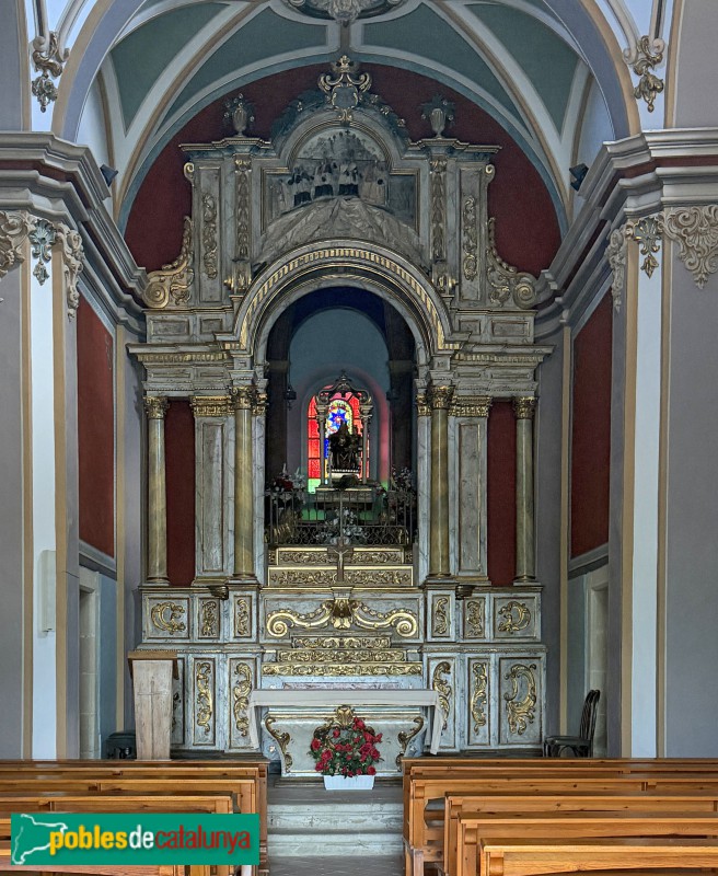 Sant Julià de Vilatorta - Santuari de Puig-l'agulla. Altar Major (Foto: Albert Esteves, 2026) Sant Julià de Vilatorta - Santuari de Puig-l'agulla. Altar Major