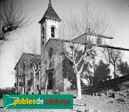 Sant Julià de Vilatorta - Santuari de la Mare de Déu de Puig-l'agulla (Foto: Jaume Biosca -Arxiu Centre Excursionista de Catalunya-, 1936) Sant Julià de Vilatorta - Santuari de la Mare de Déu de Puig-l'agulla
