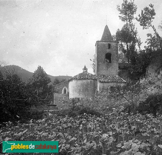 Sant Gregori - Església de Santa Maria de Ginestar (Salvany 1924