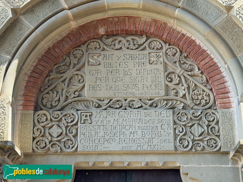 Sant Julià de Vilatorta - Capella del Sant Crist (Cementiri Municipal) (Foto: Albert Esteves, 2026) Sant Julià de Vilatorta - Capella del Sant Crist (Cementiri Municipal)