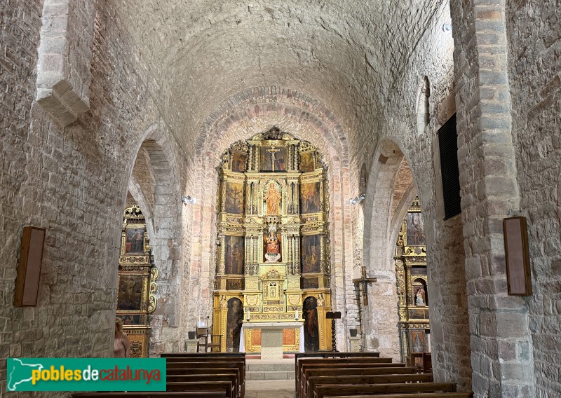 Església de Santa Maria de Vilalleons - Retaule Major (Foto: Albert Esteves, 2026) Església de Santa Maria de Vilalleons - Retaule Major