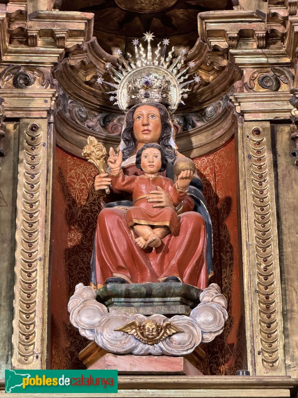 Església de Santa Maria de Vilalleons - Retaule Major (Foto: Albert Esteves, 2026) Església de Santa Maria de Vilalleons - Retaule Major