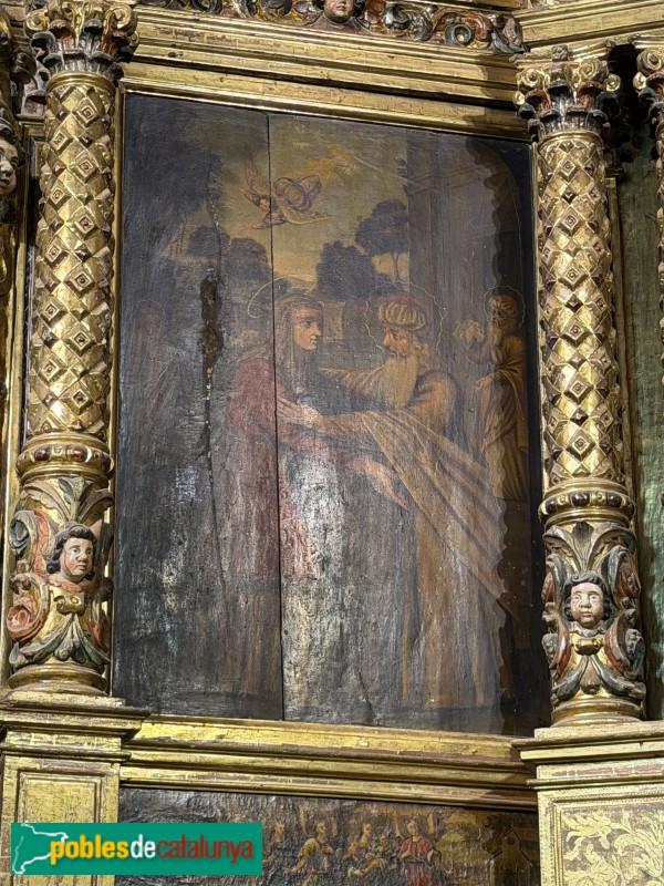 Església de Santa Maria de Vilalleons - Retaule Major (Foto: Albert Esteves, 2026) Església de Santa Maria de Vilalleons - Retaule Major
